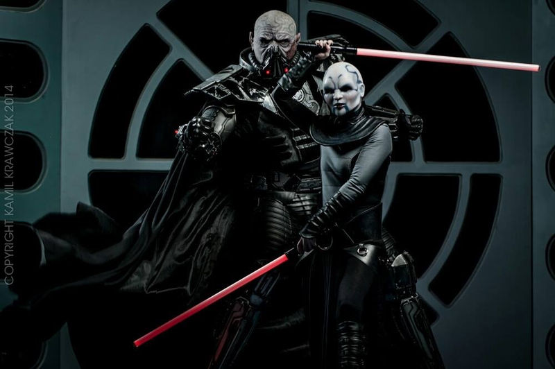 Illustration for article titled The Force Is Strong With These Cosplayers